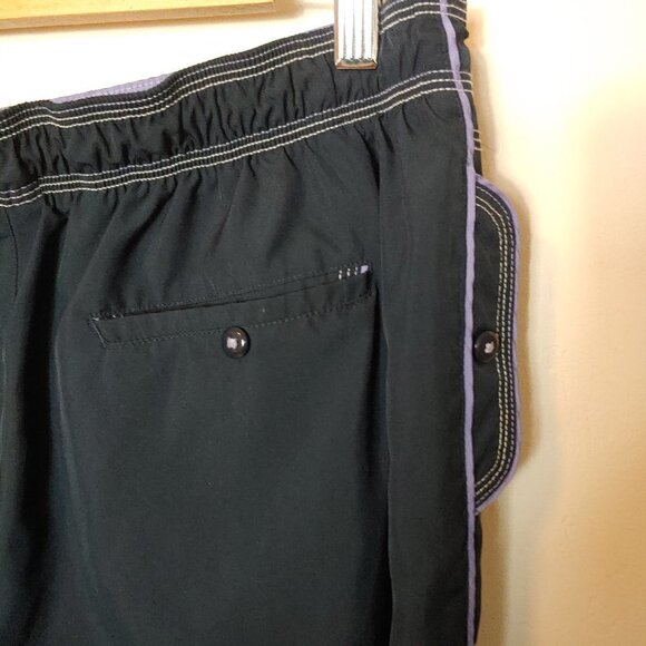 Nike Capri Studio Pant Zumba Activewear Crop Snap Flap Pockets Large - Picture 3 of 5